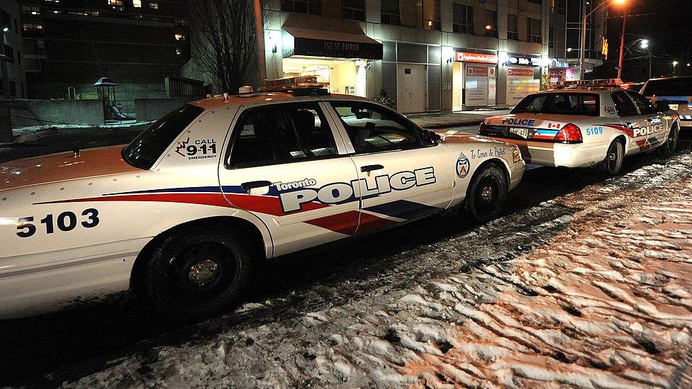 Toronto police cruiser