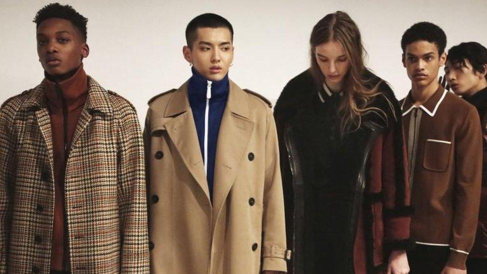 Burberry profits fall in challenging market BBC News