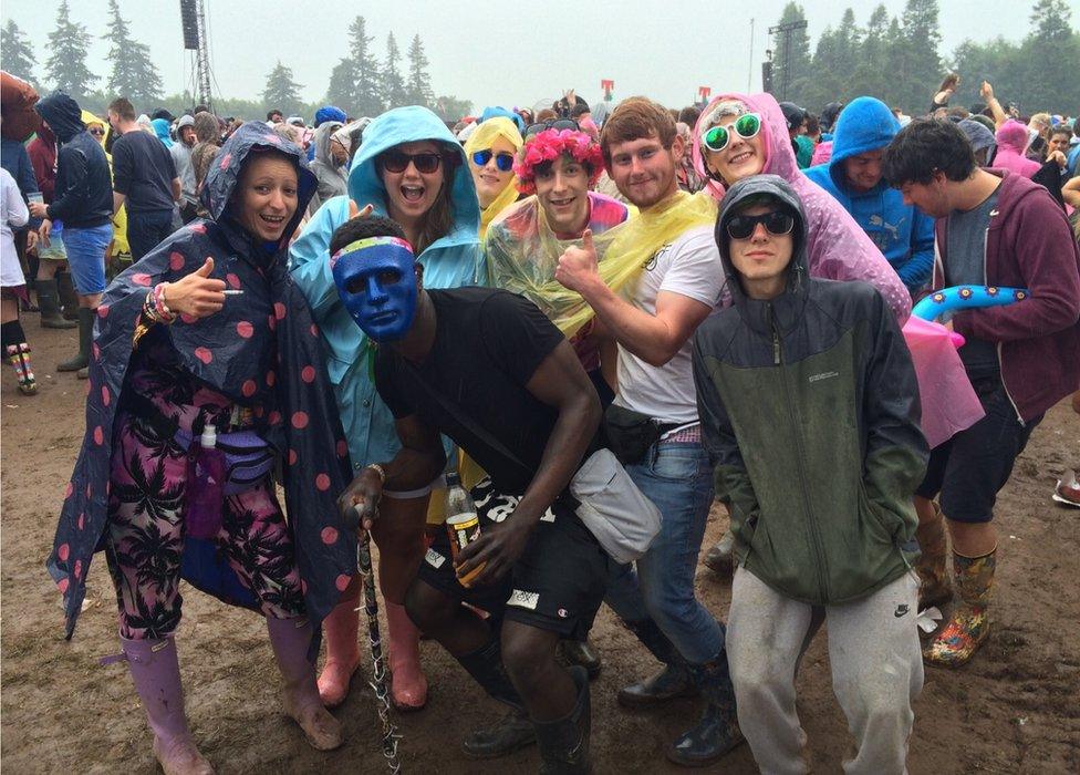 Fans at T in the Park