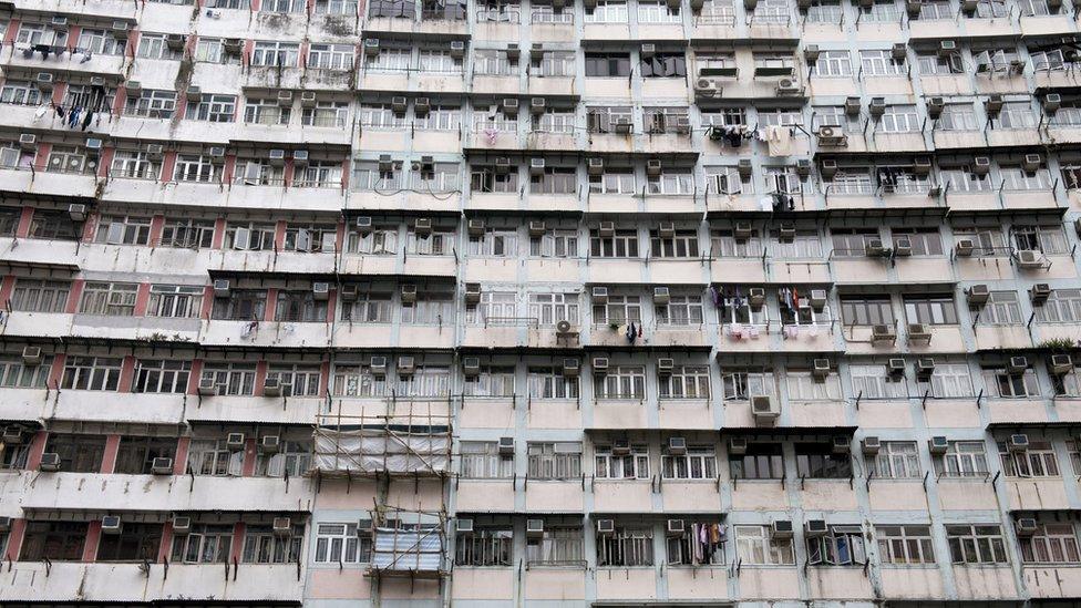 Apartment block in Hong Kong