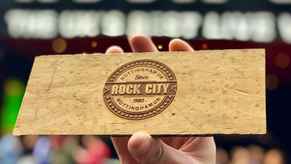 Rock City floor piece