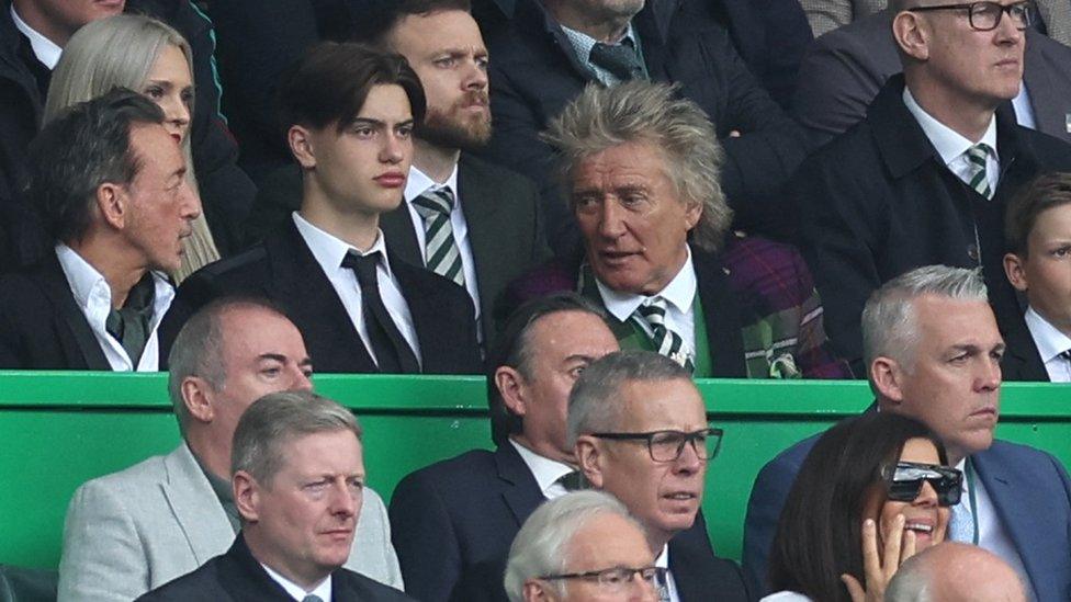 Rod Stewart at Celtic Park