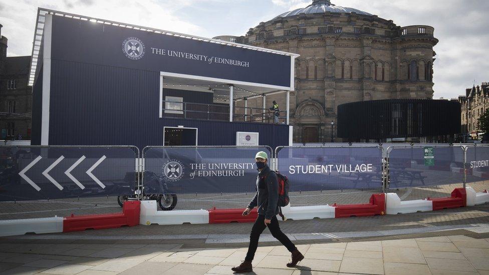 student in Edinburgh