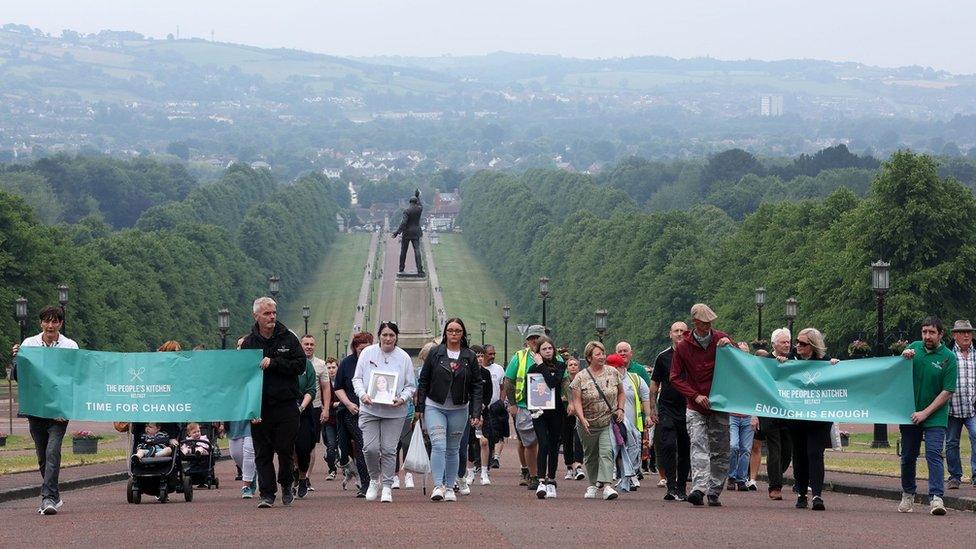 March at Stormont