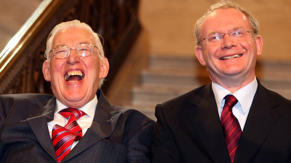 McGuinness with Ian Paisley