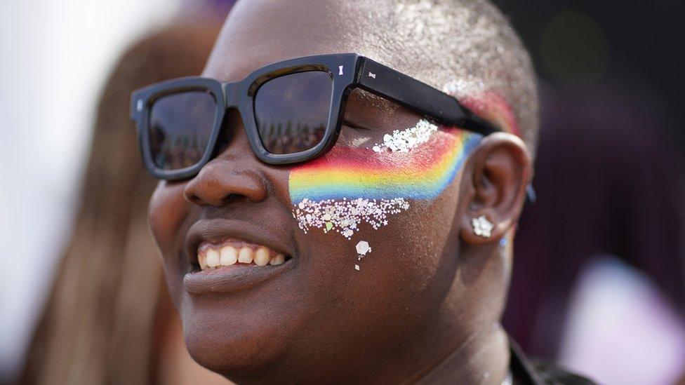 UK Black Pride attendee