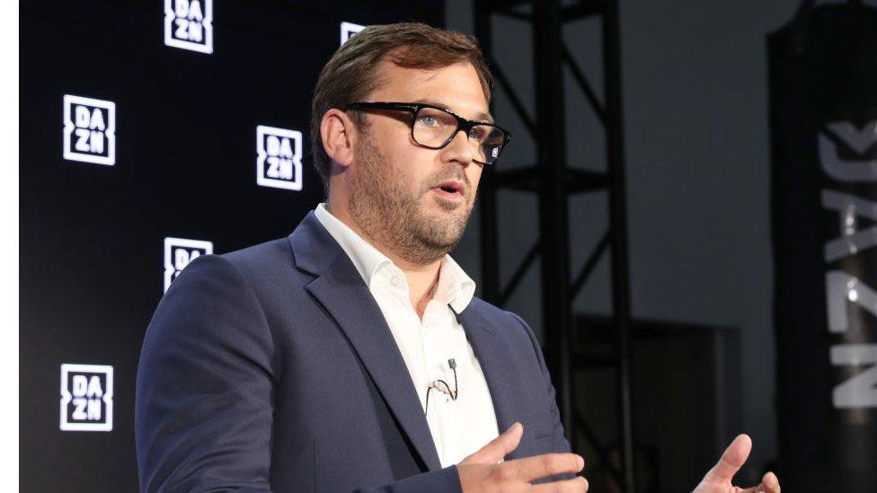 DAZN CEO James Ruhston