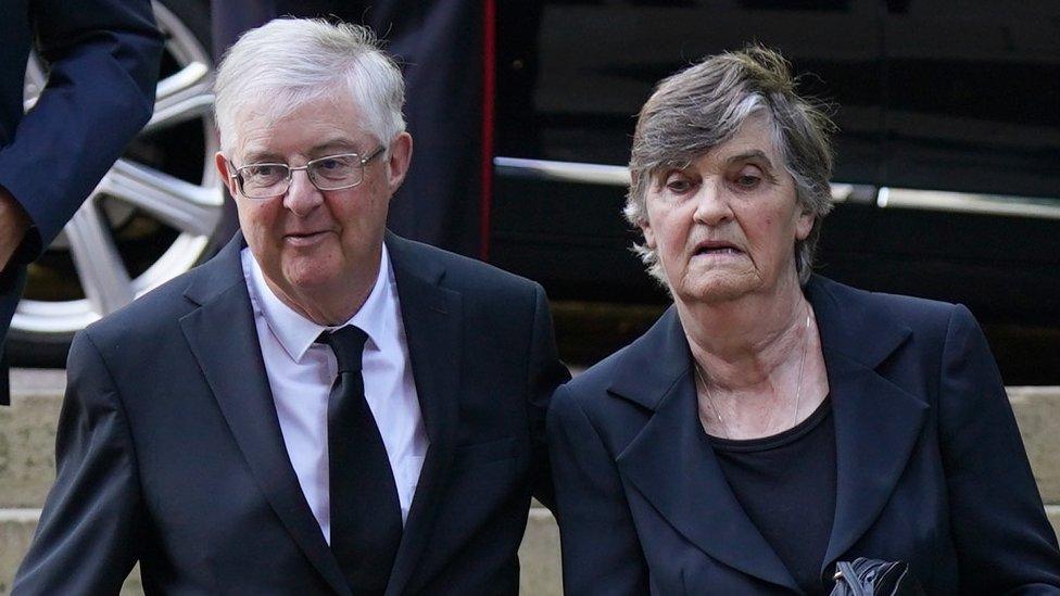 Mark Drakeford a Clare Drakeford