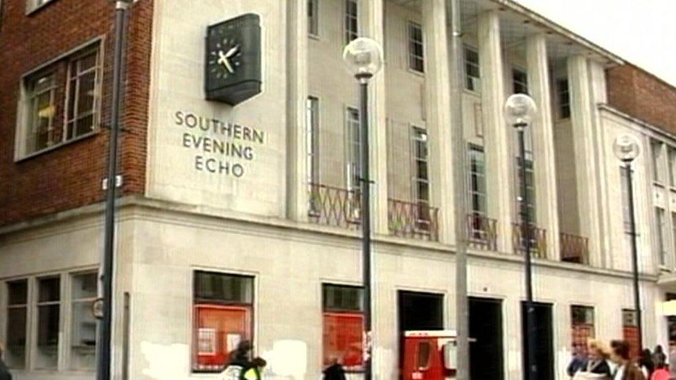 Southern Evening Echo offices