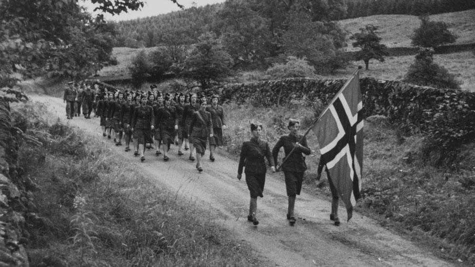 Norwegian servicewomen in Scotland