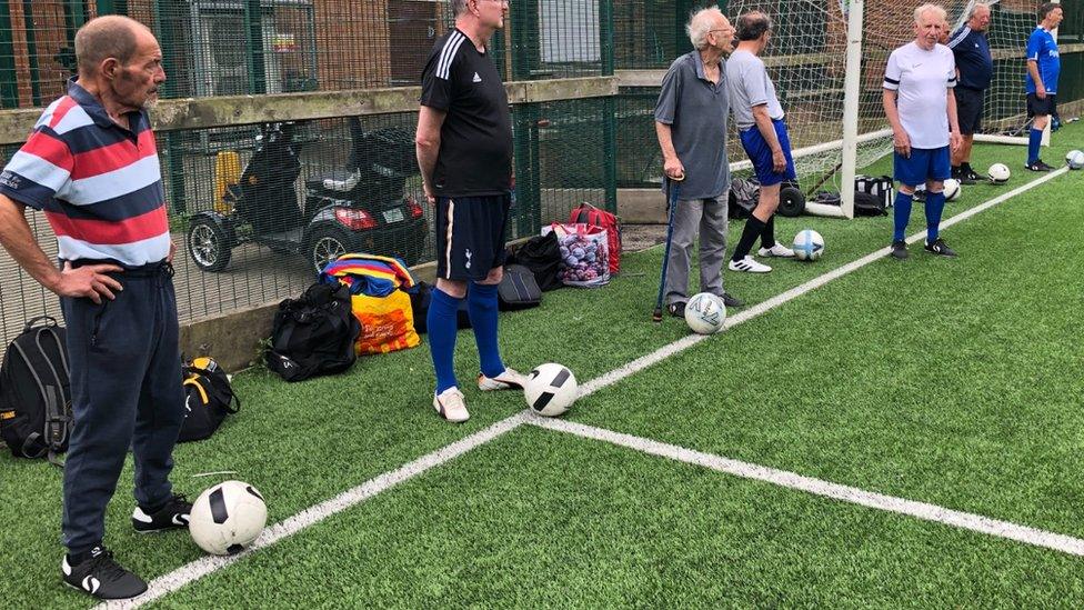 Walking football