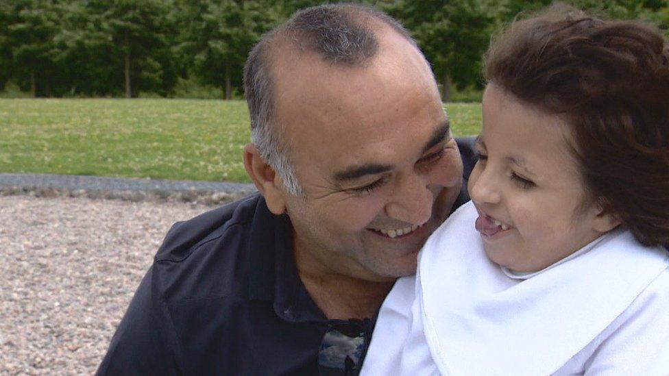 Kerem Koseoglu was 2,500 miles away from his daughter Ayla when lockdown was imposed