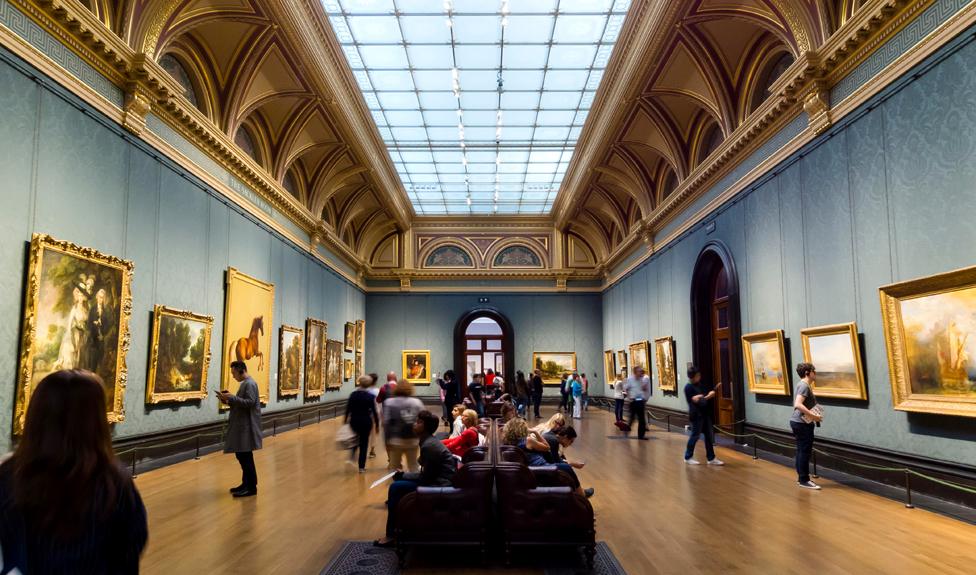 The Sackler Room at London's National Gallery