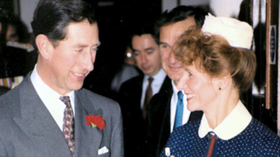 Rosie Morgan and Prince Charles