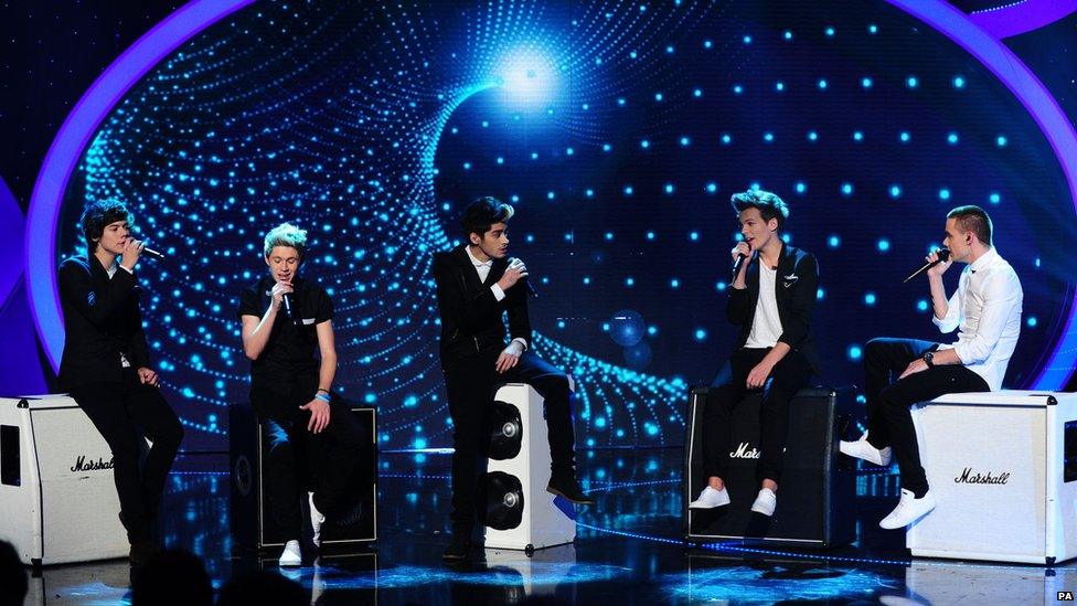 1D performing at Children In Need 2013