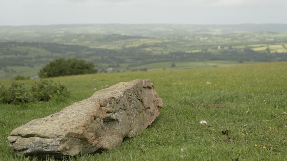 Stone donated by Owen Jones