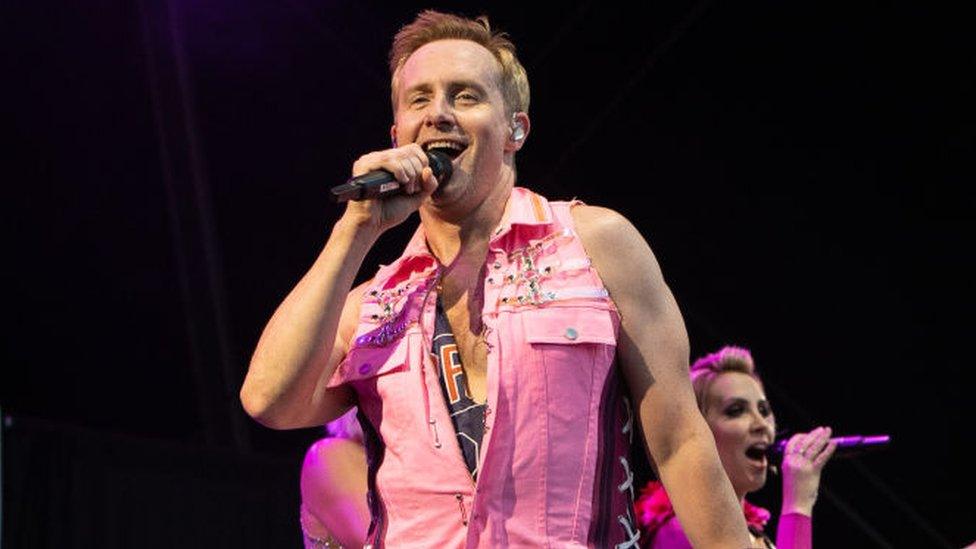 Ian 'H' Watkins from Steps claimed to be "bowled over" by the idea of a statue of him