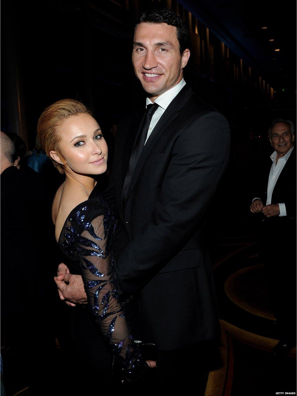 Hayden Panettiere and Wladimir Klitschko