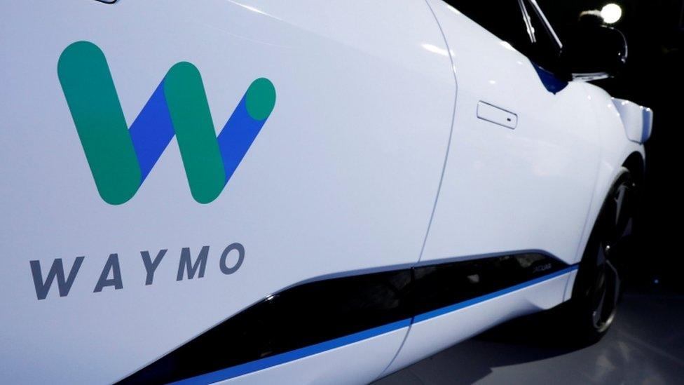 Waymo car