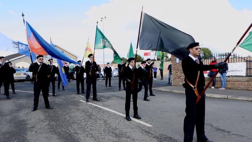 Dissident republican parade