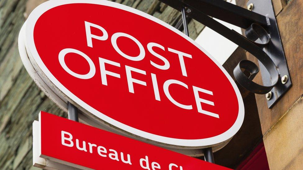 Post Office sign