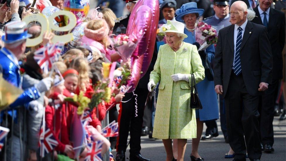 The Queen in Windsor