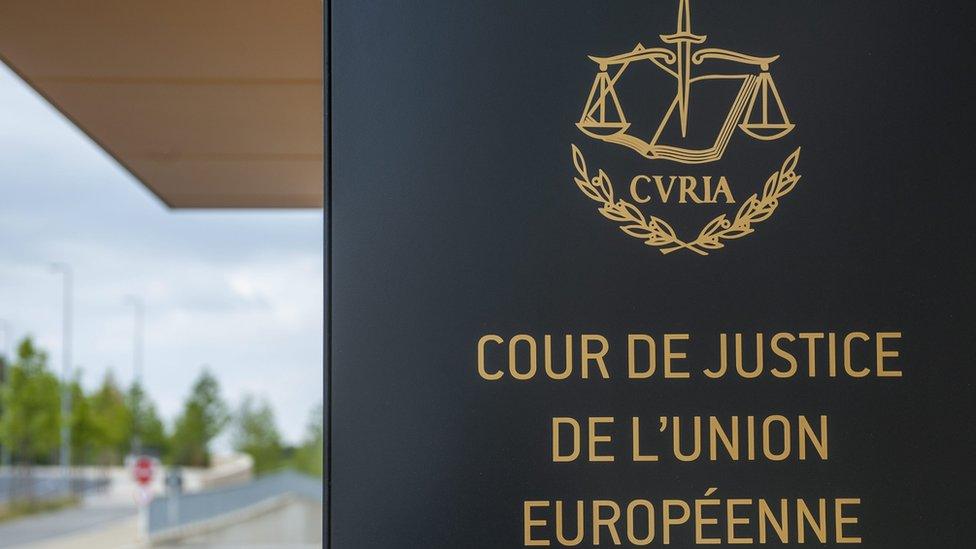 European Court of Justice (ECJ) in Luxembourg