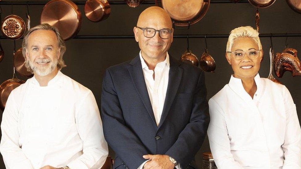 MasterChef judges Marcus Wareing, Gregg Wallace, Monica Galetti