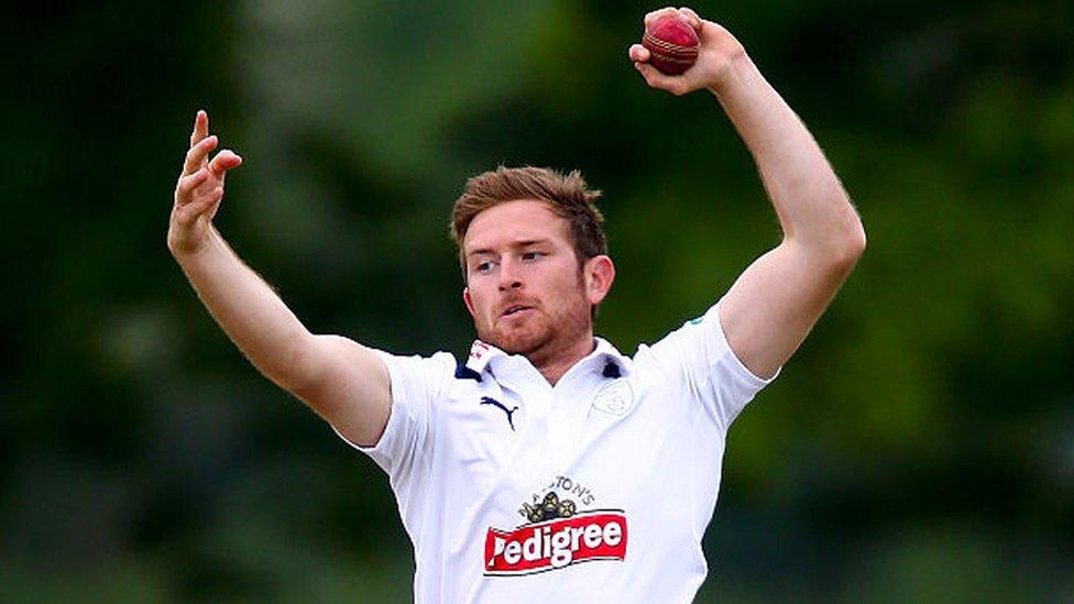 Hampshire's England Twenty20 all-rounder Liam Dawson