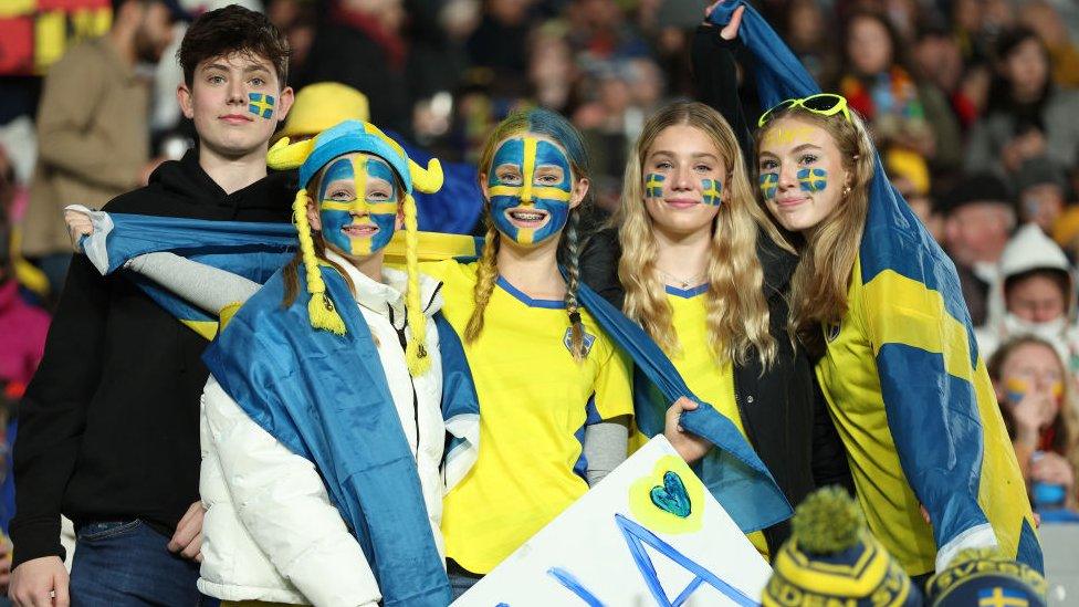 Sweden fans