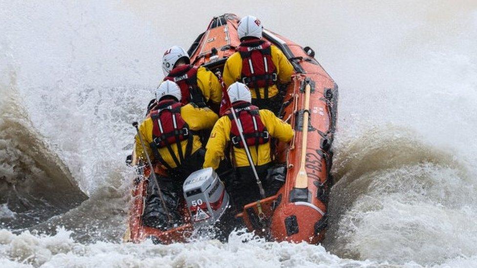 RNLI members