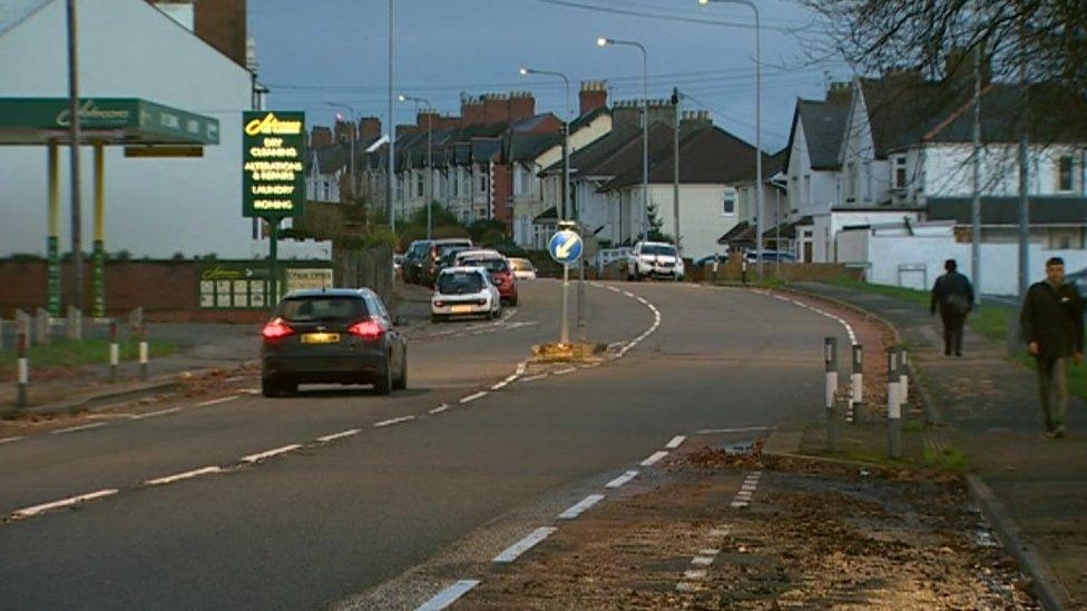 Merthyr Road in Whitchurch