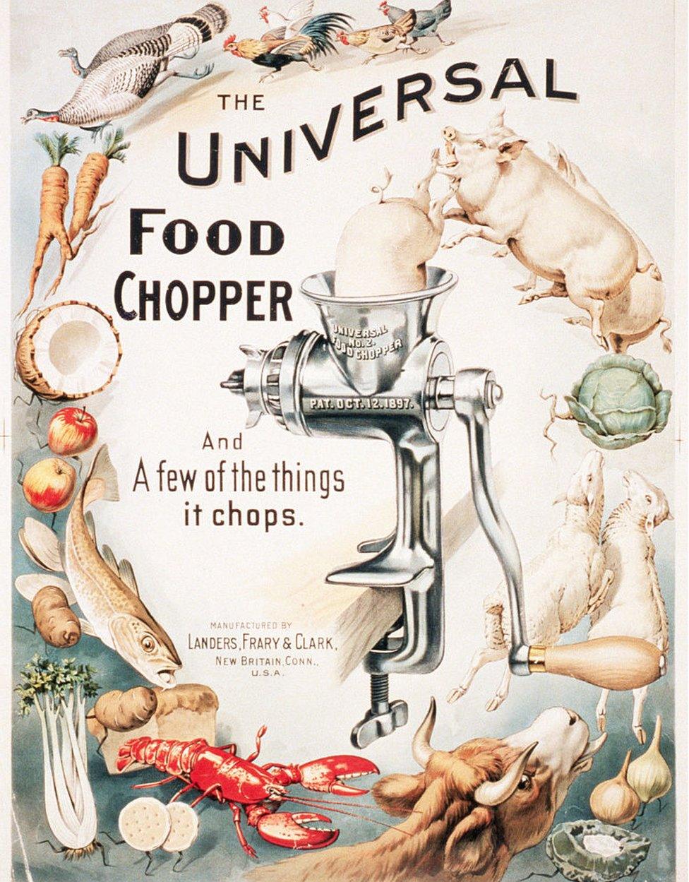 Advert for the Universal chopper