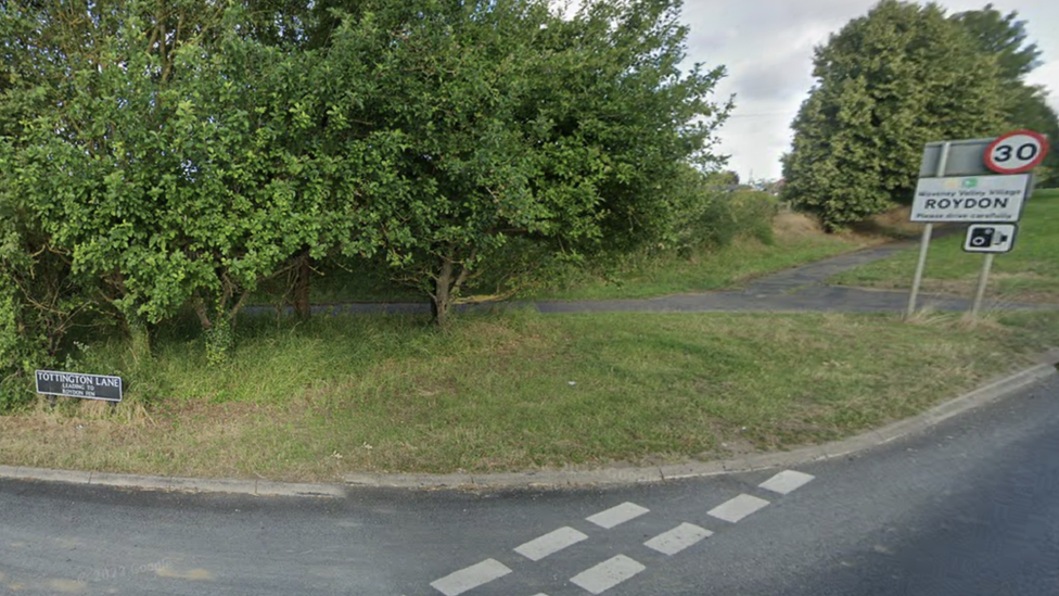 Tottingham Lane junction on the A1066