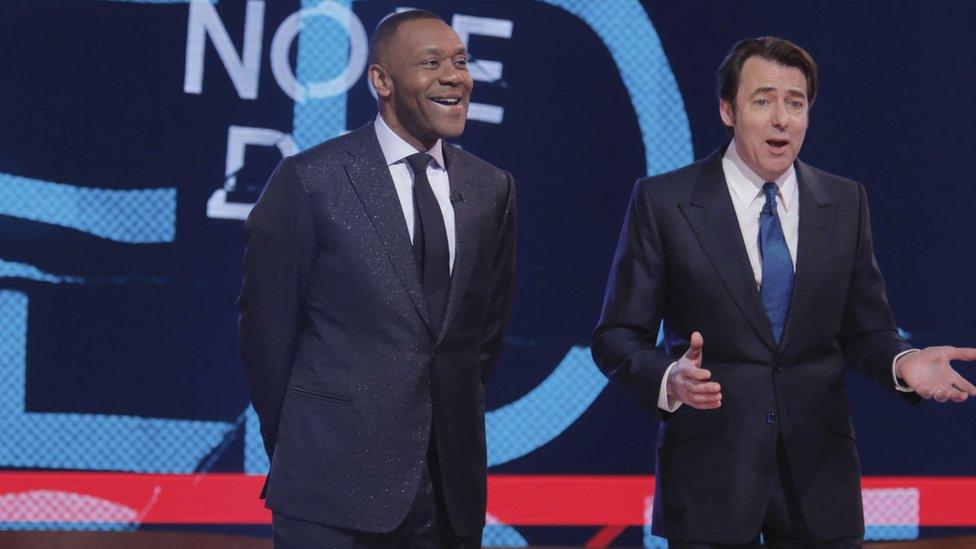 Lenny Henry and Jonathan Ross