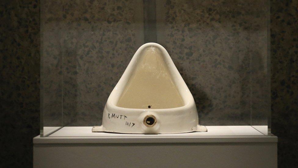 Marcel Duchamp's influential work, Fountain