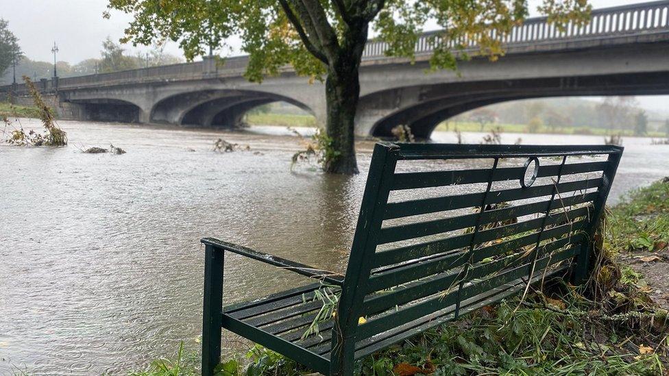 seat by river