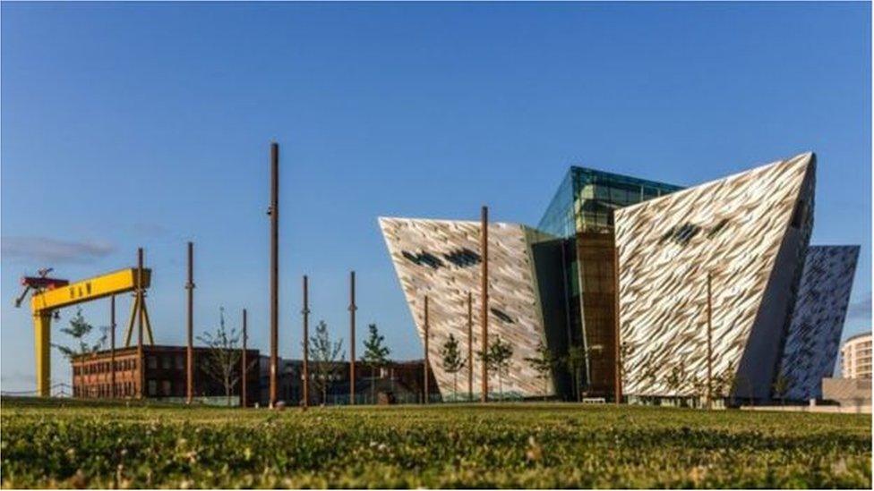 Titanic exhibition centre Belfast