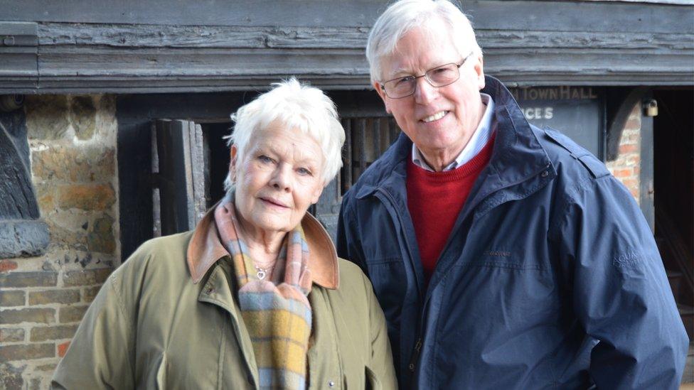 Dame Judi Dench and John Craven