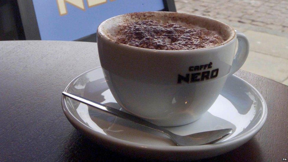 Caffe Nero coffee cup