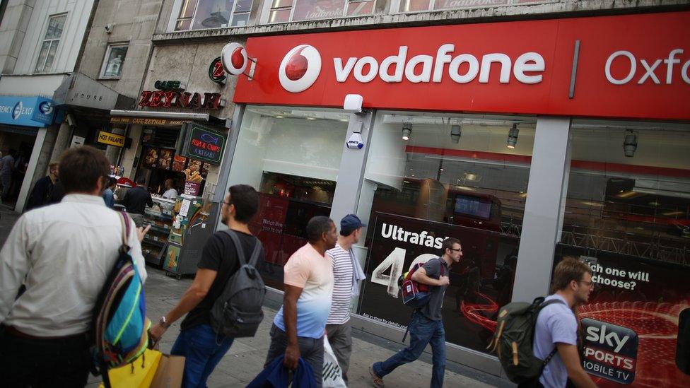 Vodafone shop