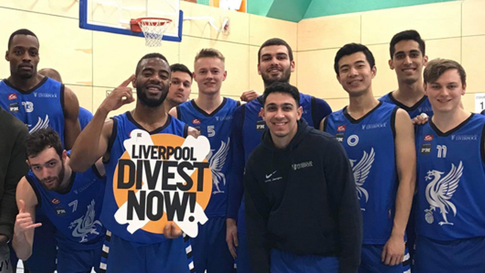 University of Liverpool basketball team