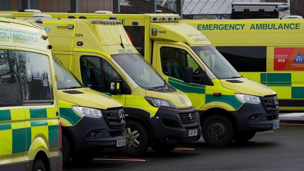 South East Coast Ambulance Service ambulances