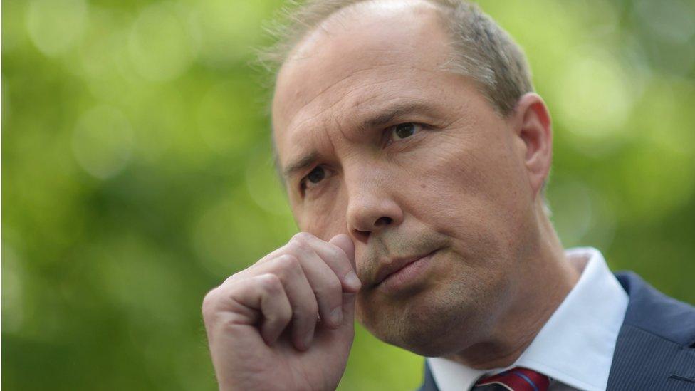 Australian Immigration Minister Peter Dutton