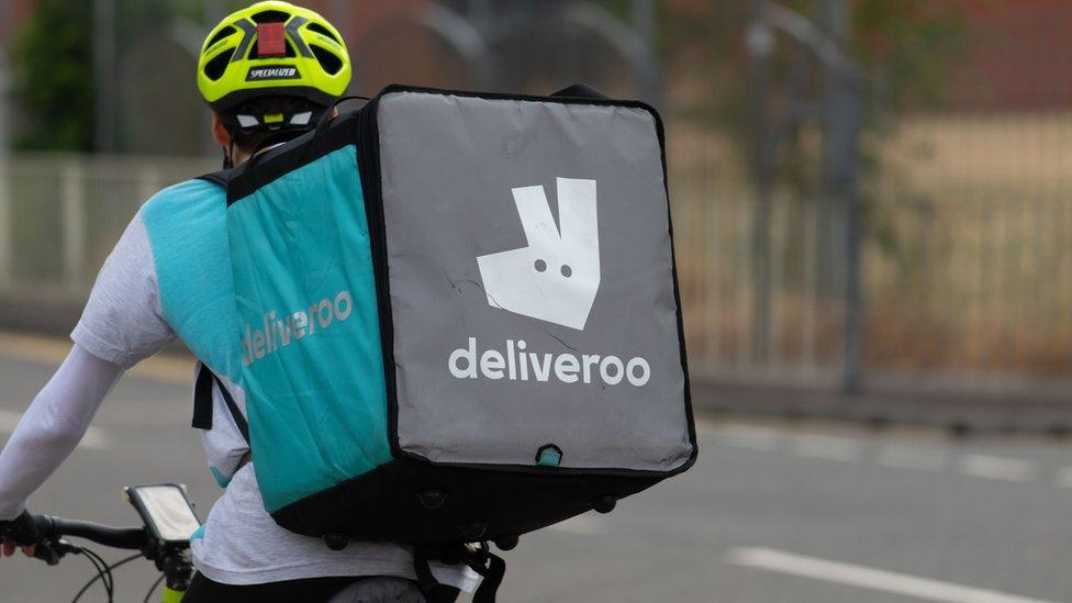 Deliveroo rider