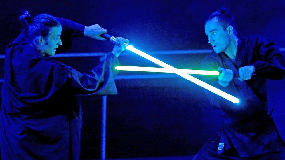 Lightsaber dueling now a recognised sport