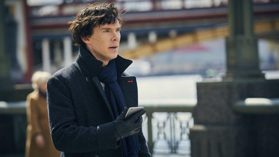 Benedict Cumberbatch in Sherlock