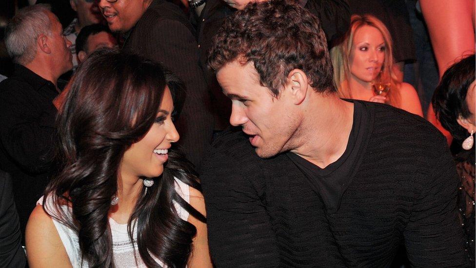 Kim Kardashian and Kris Humphries