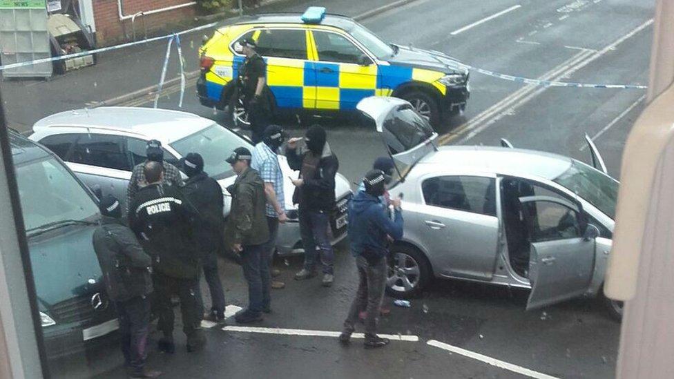 Police in Canford Cliffs