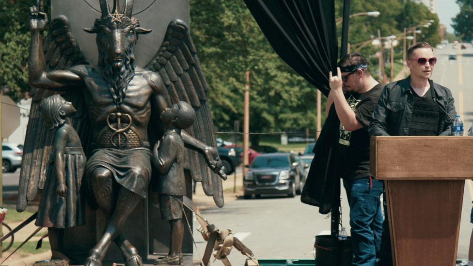 Still from Hail Satan?